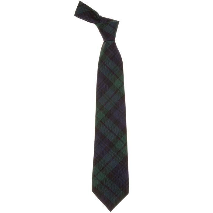 Lochcarron Of Scotland Black Watch Modern Tartan Tie