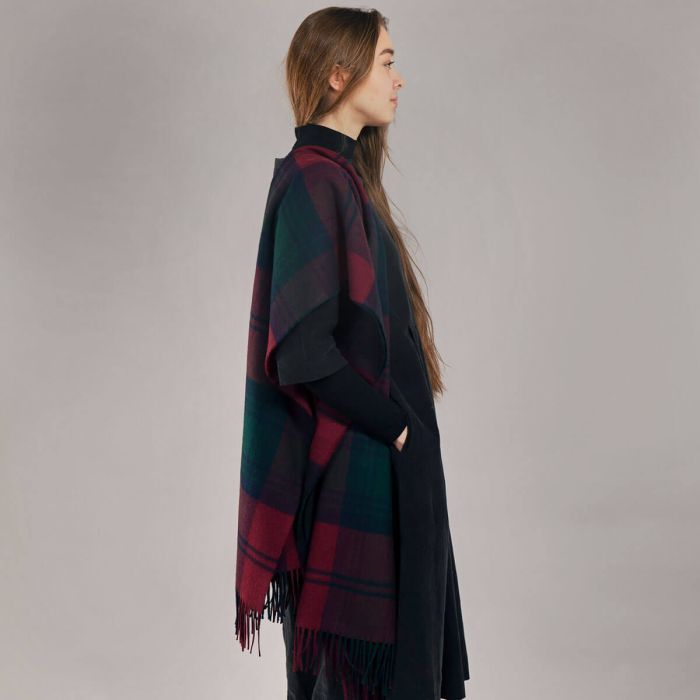 Lochcarron Of Scotland Bobbie Lindsay Modern Tartan Lambswool Stole