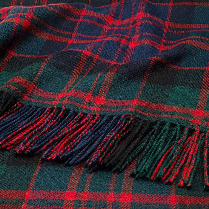 Lochcarron Of Scotland Bobbie MacDonald Clan Modern Tartan Lambswool Stole