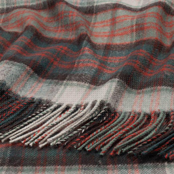 Lochcarron Of Scotland Bobbie MacDonald Dress Weathered Tartan Lambswool Stole