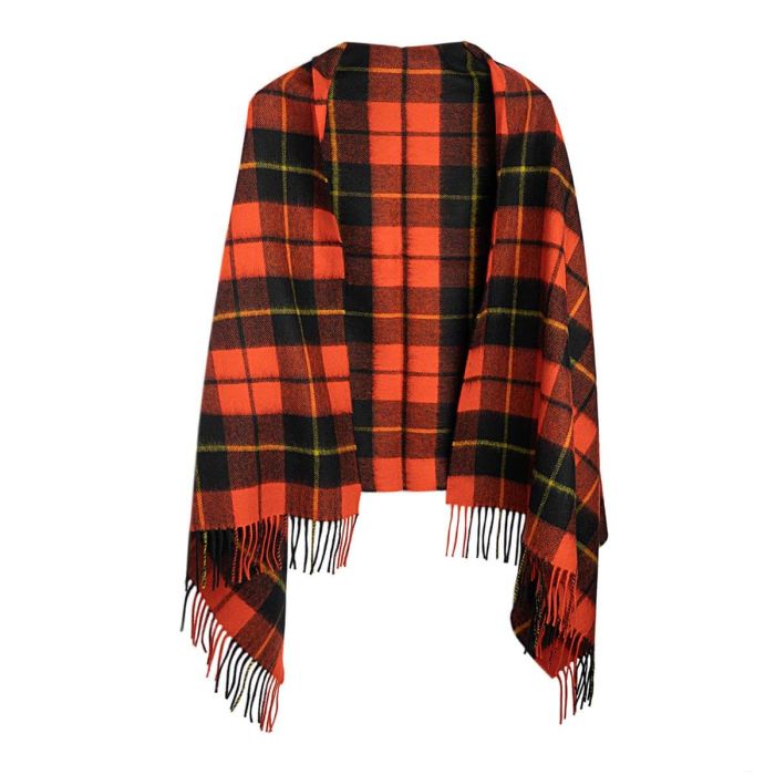 Lochcarron Of Scotland Bobbie Wallace Ancient Tartan Lambswool Stole
