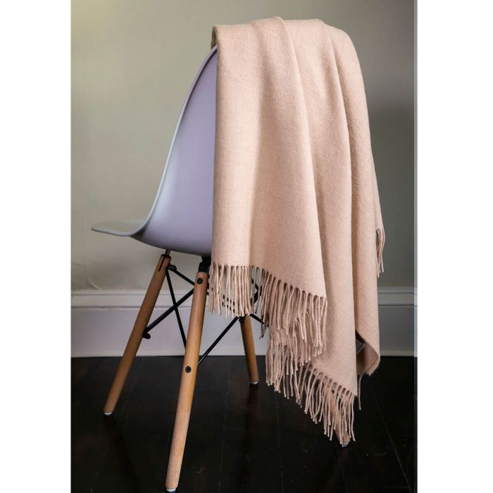 Lochcarron Of Scotland Border Malt Lambswool Blanket