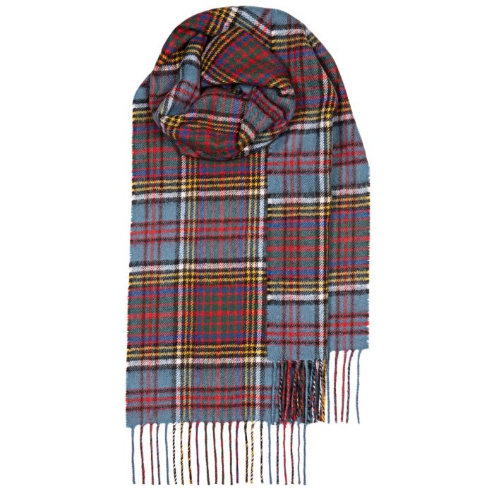 lochcarron of scotland Bowhill Anderson Modern Tartan Lambswool Scarf lochcarron of scotland Bowhill Anderson Modern Tartan Lambswool Scarf