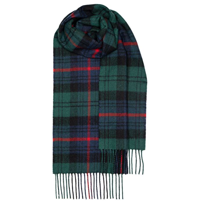 lochcarron of scotland Bowhill Armstrong Modern Tartan Lambswool Scarf lochcarron of scotland Bowhill Armstrong Modern Tartan Lambswool Scarf