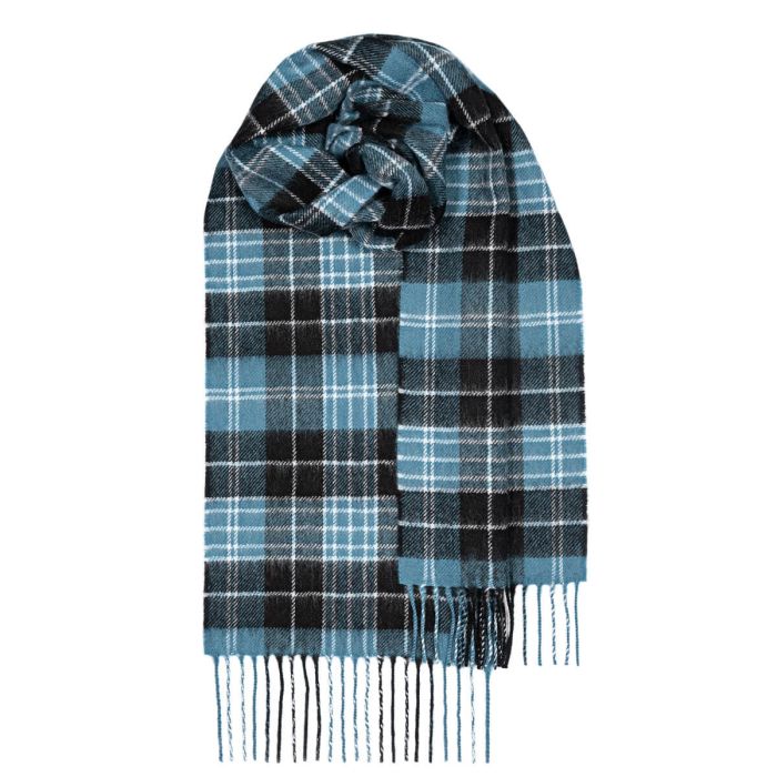 lochcarron of scotland Bowhill Clark Ancient Tartan Lambswool Scarf