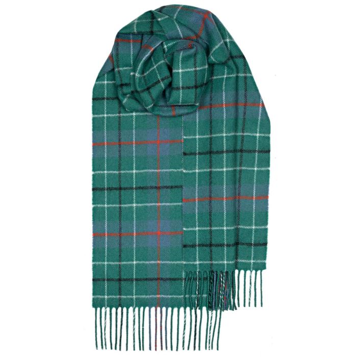 lochcarron of scotland Bowhill Duncan Ancient Tartan Lambswool Scarf