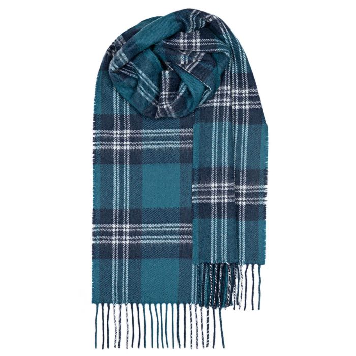 lochcarron of scotland Bowhill Earl of St. Andrews Tartan Lambswool Scarf