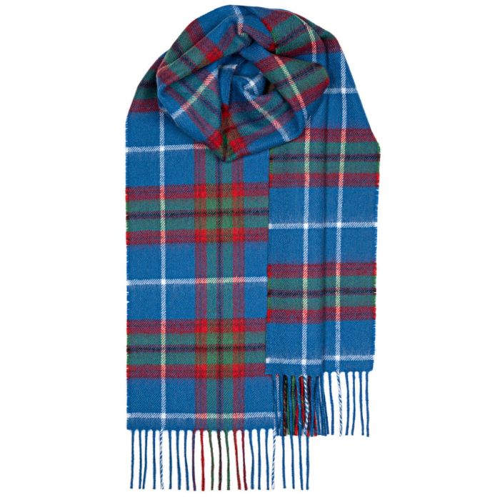lochcarron of scotland Bowhill Edinburgh Tartan Lambswool Scarf
