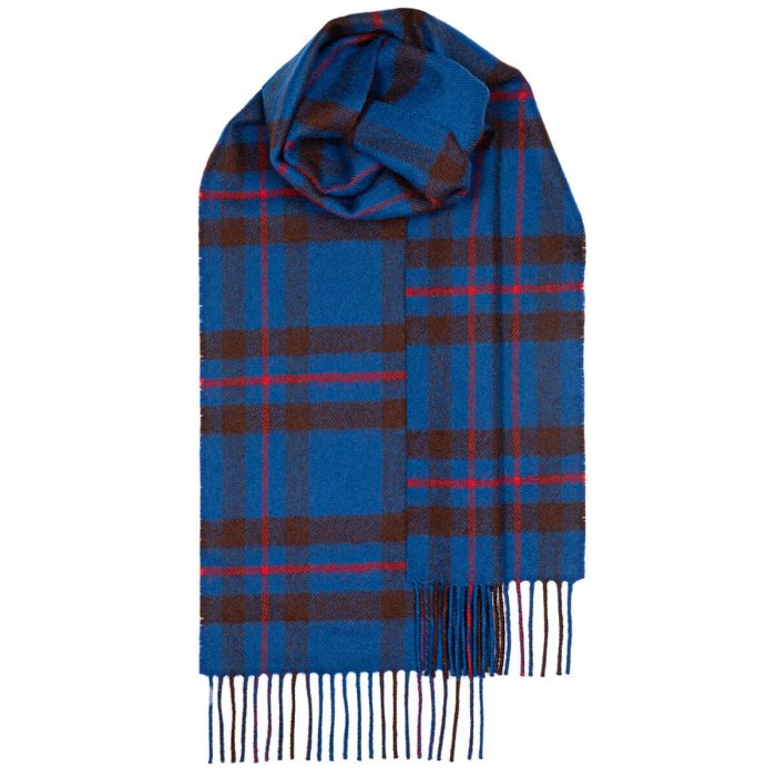 lochcarron of scotland Bowhill Elliot Modern Tartan Lambswool Scarf
