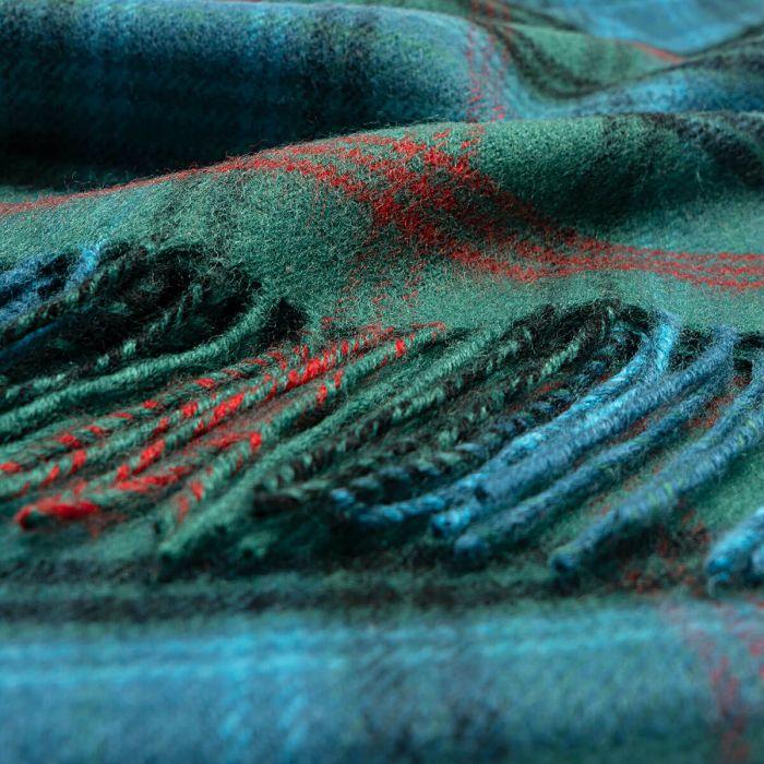 Lochcarron Of Scotland Bowhill Lochcarron Hunting Ancient Tartan Lambswool Scarf