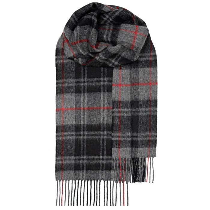 lochcarron of scotland Bowhill Moffat Modern Tartan Lambswool Scarf