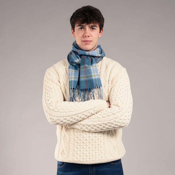 Lochcarron Of Scotland Bowhill Musselburgh Tartan Lambswool Scarf