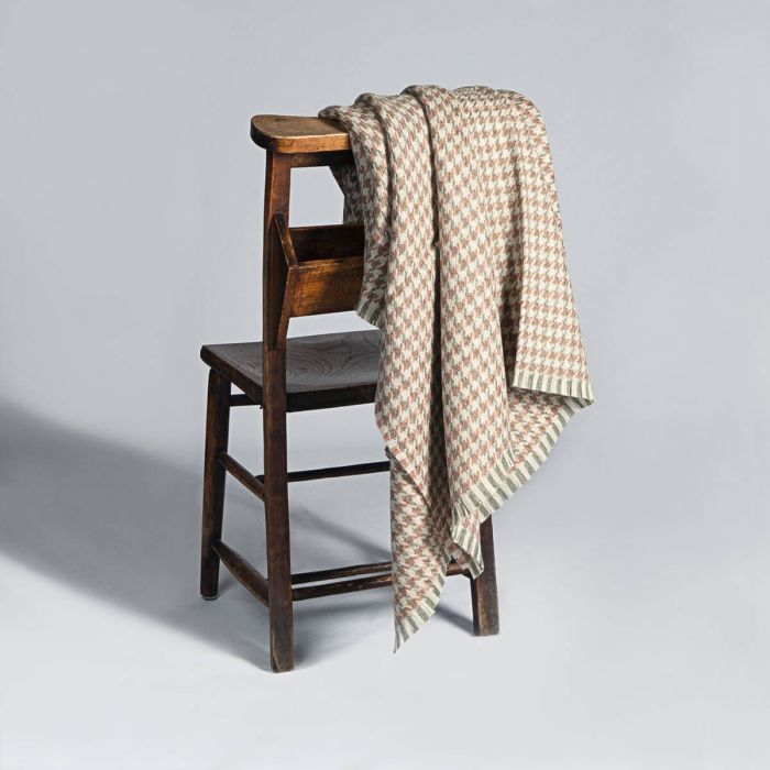 Lochcarron Of Scotland Bracken British Wool Corrie Meadow Blanket