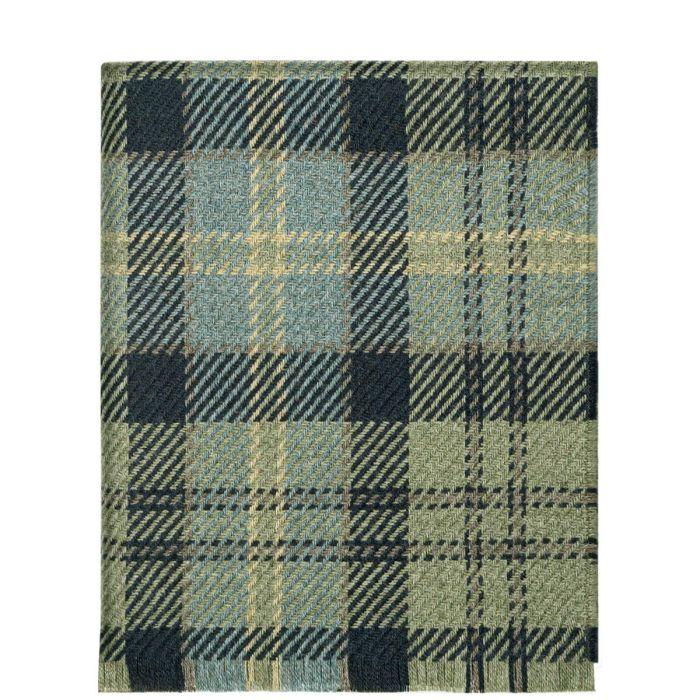lochcarron of scotland Bracken British Wool Lochaber Sky Blanket