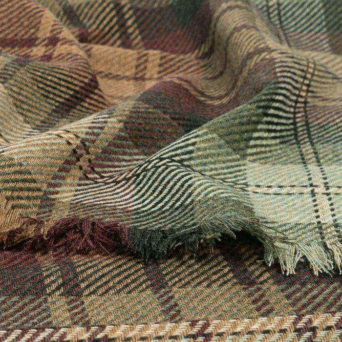 Lochcarron Of Scotland Brock Auld Scotland Luxury Fine Wool Stole