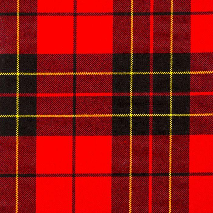 lochcarron of scotland Brodie Red Modern Heavyweight Tartan Fabric