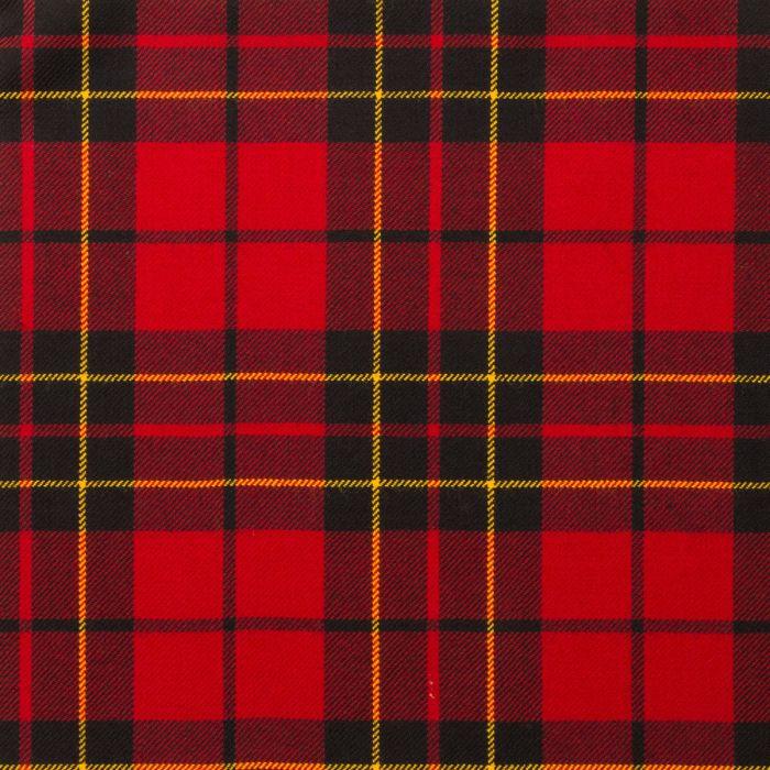 lochcarron of scotland Brodie Red Modern Lightweight Tartan Fabric