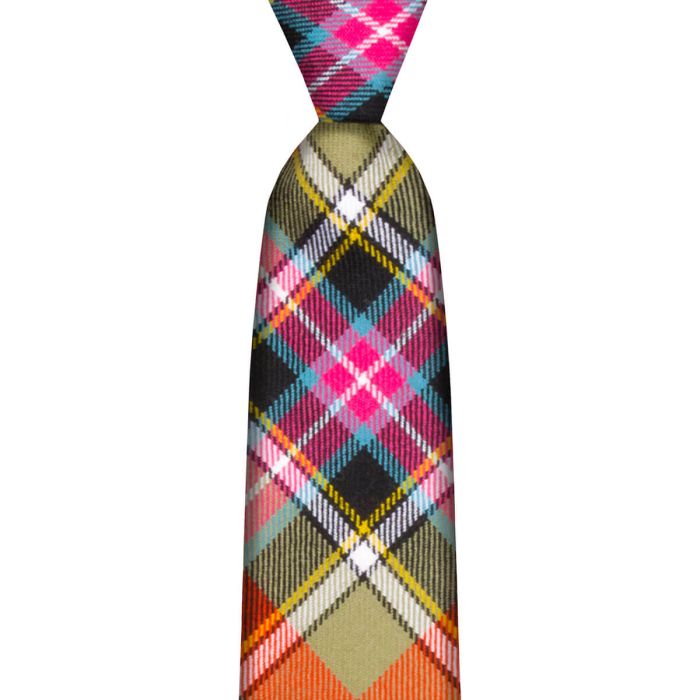 lochcarron of scotland Bruce of Kinnaird Ancient Tartan Tie
