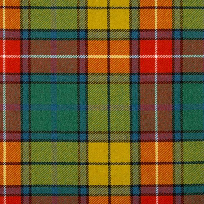 lochcarron of scotland Buchanan Ancient Medium Weight Tartan Fabric