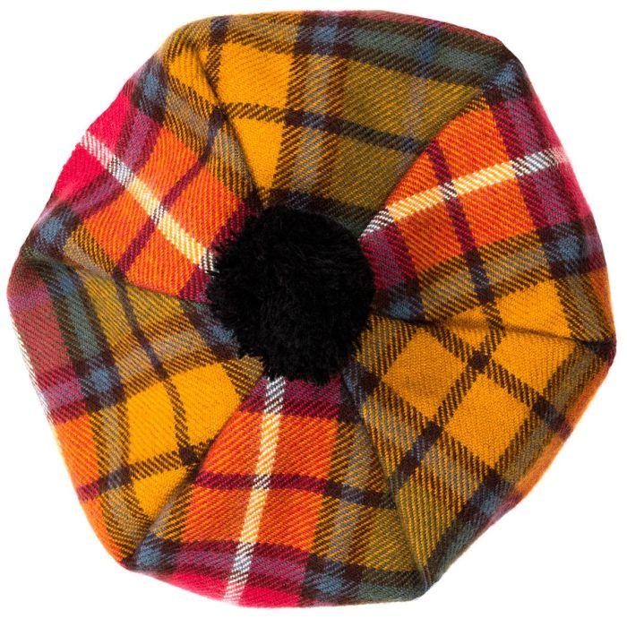 lochcarron of scotland Buchanan Antique Tartan Brushed Wool Tam