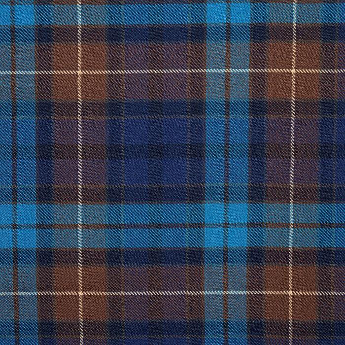 lochcarron of scotland Buchanan Blue Heavyweight Tartan Fabric