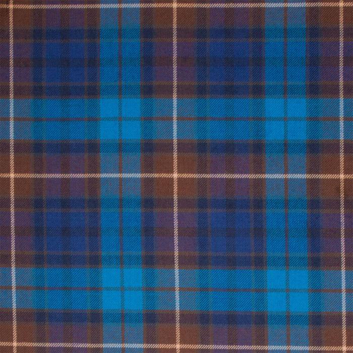 lochcarron of scotland Buchanan Blue Lightweight Tartan Fabric
