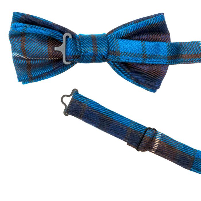 Lochcarron Of Scotland Buchanan Blue Tartan Bow Tie
