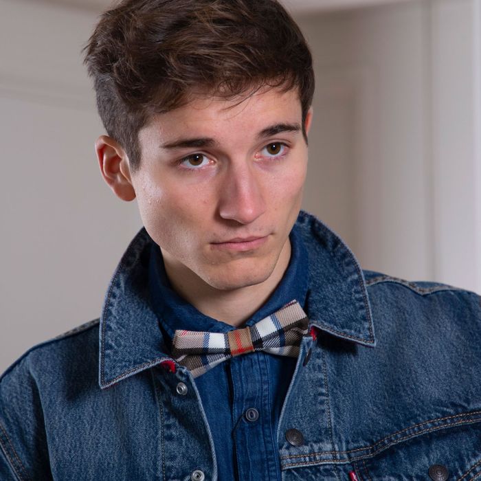 Lochcarron Of Scotland Buchanan Blue Tartan Bow Tie