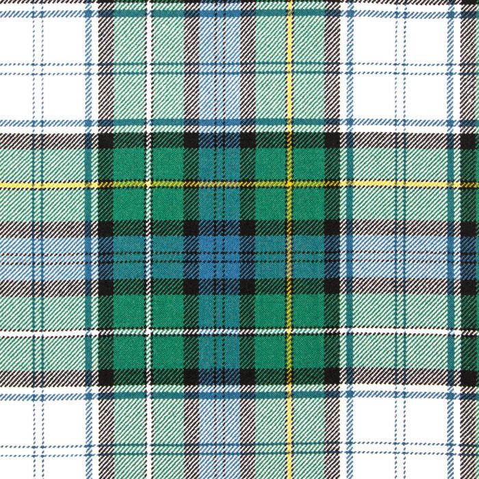 lochcarron of scotland Campbell Dress Ancient Heavyweight Tartan Fabric - Single Width