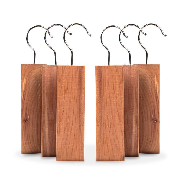 lochcarron of scotland Cedarwood Anti Moth Hanging Blocks - Pack of 6