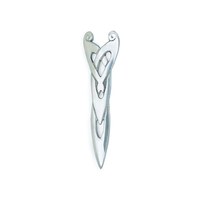 lochcarron of scotland Celtic Kilt Pin in Polished Pewter