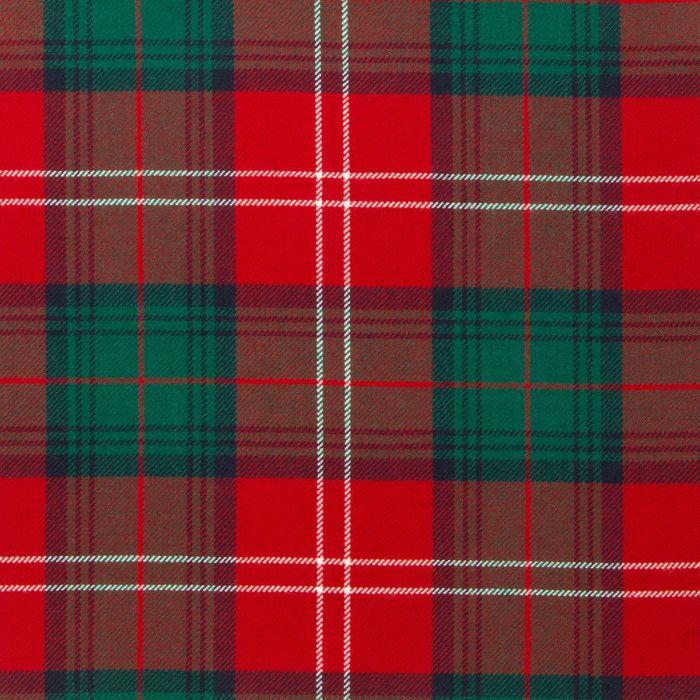 lochcarron of scotland Chisholm Red Modern Lightweight Tartan Fabric