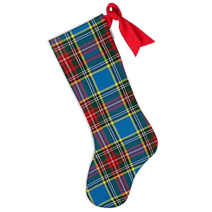 lochcarron of scotland Christmas Stocking - MacBeth Modern