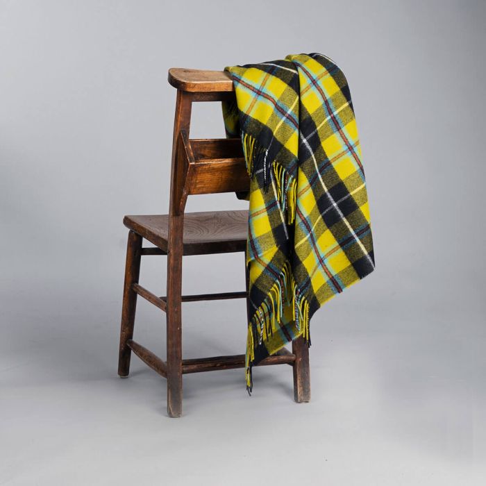 Lochcarron Of Scotland Cornish National Tartan Lambswool Blanket
