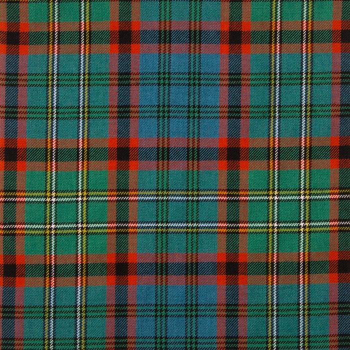 lochcarron of scotland Cunningham Hunting Ancient Medium Weight Tartan Fabric