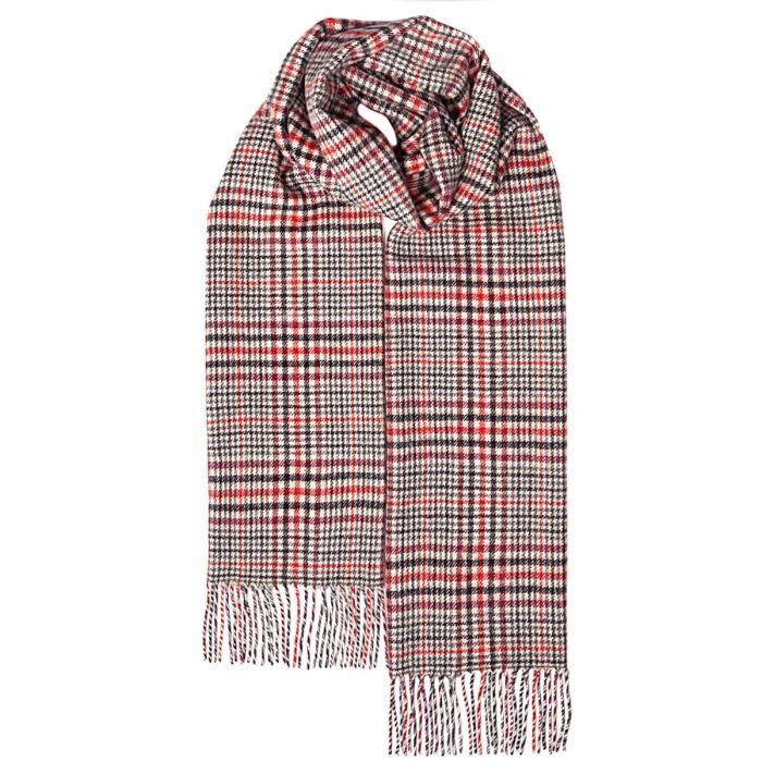 lochcarron of scotland Darwin Boleside Tartan Oversized Lambswool Scarf
