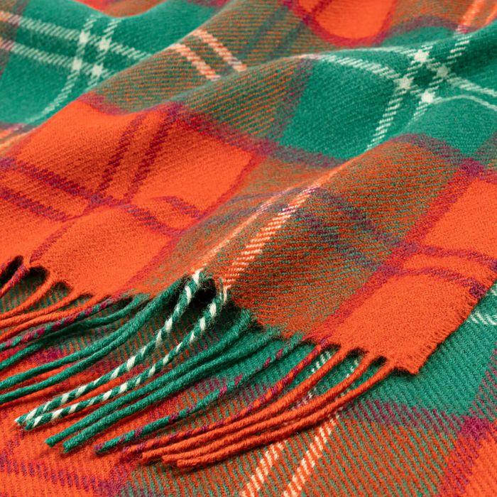 Lochcarron Of Scotland Darwin Lennox Ancient Tartan Oversized Lambswool Scarf