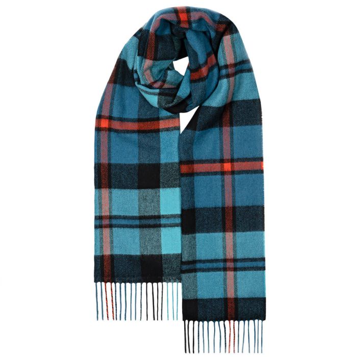 lochcarron of scotland Darwin MacCorquodale Ancient Tartan Oversized Lambswool Scarf