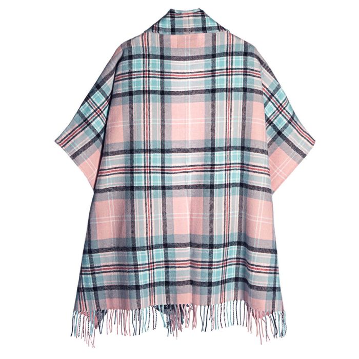 Lochcarron Of Scotland Diana Princess Of Wales Memorial Rose Tartan Robyn Lambswool Jacket