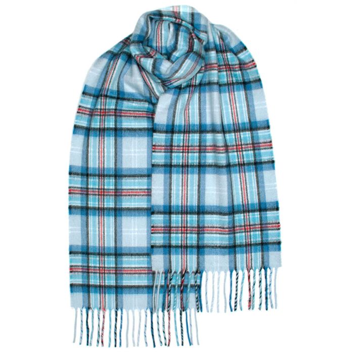 lochcarron of scotland Diana Princess of Wales Memorial Tartan Cashmere Scarf