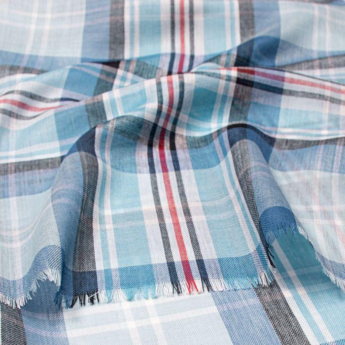 Lochcarron Of Scotland Diana Princess Of Wales Memorial Tartan Extra Fine Merino Stole