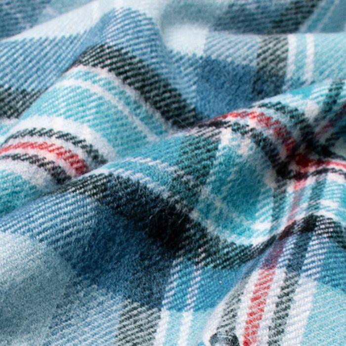 Lochcarron Of Scotland Diana Princess Of Wales Memorial Tartan Lambswool Serape