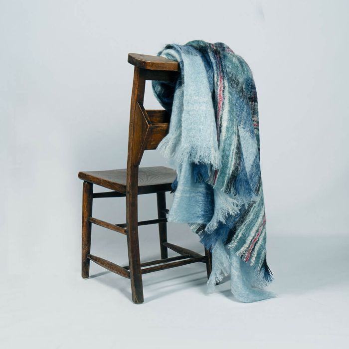 Lochcarron Of Scotland Diana Princess Of Wales Memorial Tartan Mohair Blanket