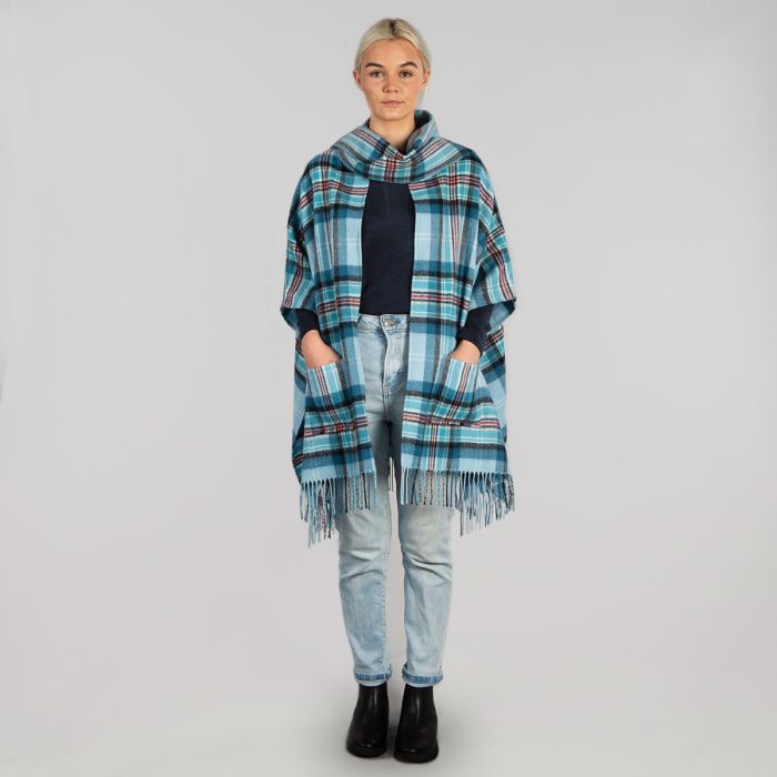 Lochcarron Of Scotland Diana Princess Of Wales Memorial Tartan Robyn Lambswool Jacket