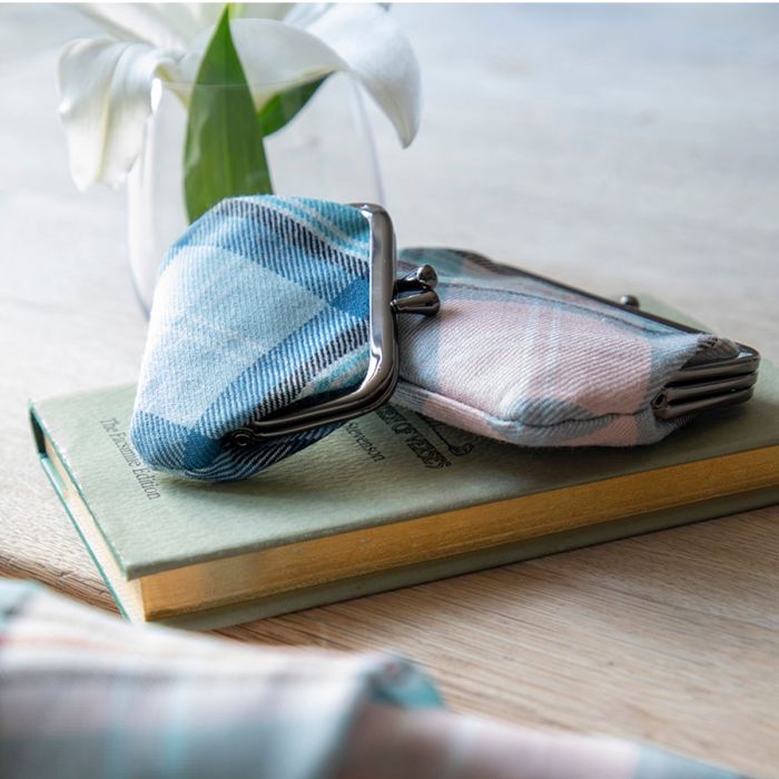 Lochcarron Of Scotland Diana Princess Of Wales Memorial Tartan Small Coin Purse