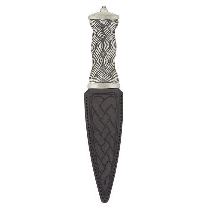 lochcarron of scotland Earn Dress Sgian Dubh in Matt Pewter
