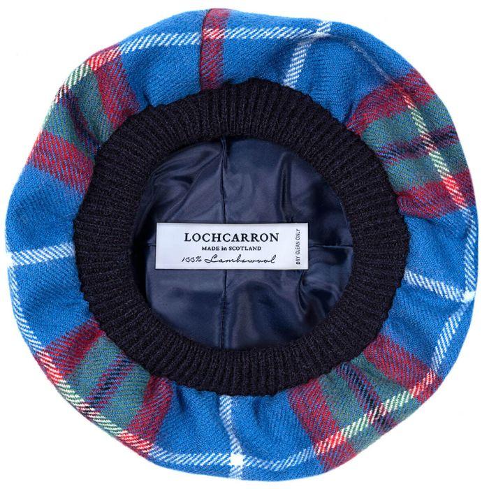 Lochcarron Of Scotland Edinburgh Tartan Brushed Wool Tam