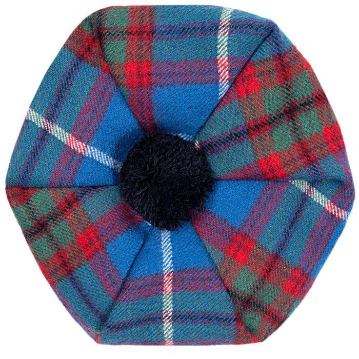 lochcarron of scotland Edinburgh Tartan Brushed Wool Tam