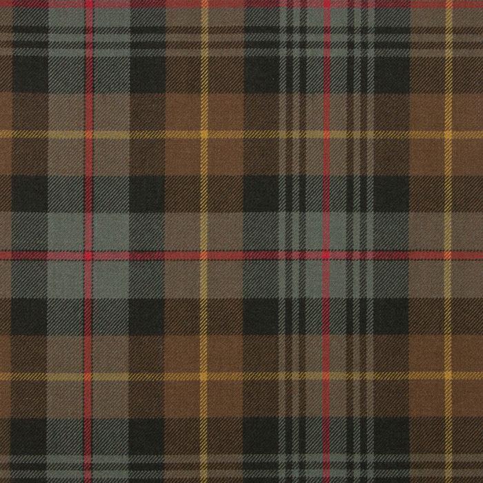 lochcarron of scotland Farquharson Weathered Medium Weight Tartan Fabric