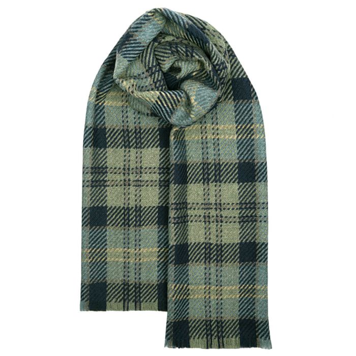 lochcarron of scotland Fearne British Wool Lochaber Sky Scarf